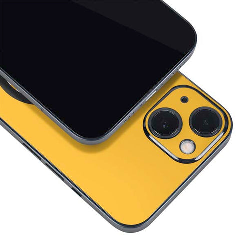 NHL Boston Bruins Solid Background iPhone 14 Plus Skin